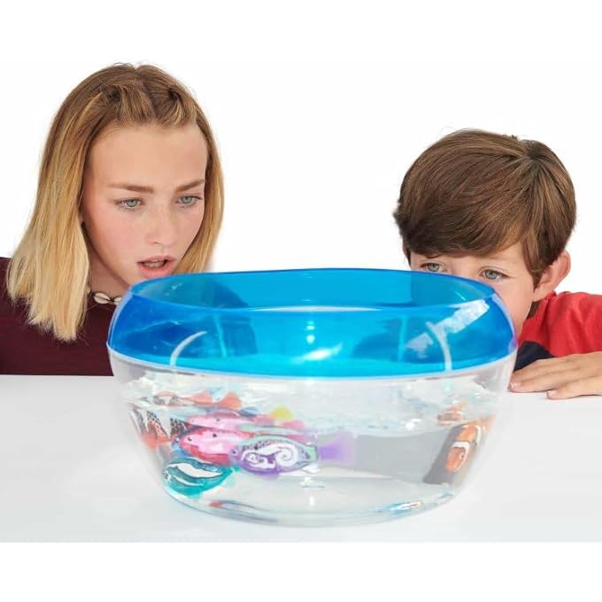 rayihni ZURRU ROBO FISH - DARK BLUE - THE ALL NEW ZURRU ROBO FISH BY ROBO ALIVE WITH A SPLASH ARE THE MOST ICONIC REAL LIFE ROBOTIC SWIMMING PETS EVER. - Image 3